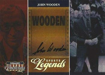 2008 Donruss Americana II - Sports Legends Signature #SL-14 John Wooden Front