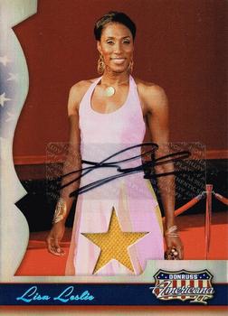 2008 Donruss Americana II - Stars Signature Material #239 Lisa Leslie Front
