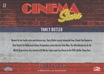 2009 Donruss Americana - Cinema Stars #22 Yancy Butler Back