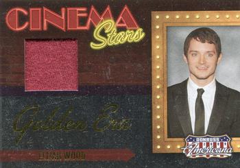 2009 Donruss Americana - Cinema Stars Material Golden Era #14 Elijah Wood Front
