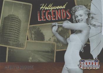 2009 Donruss Americana - Hollywood Legends #2 Marilyn Monroe Front