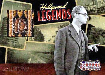 2009 Donruss Americana - Hollywood Legends Material #23 Leslie Howard Front