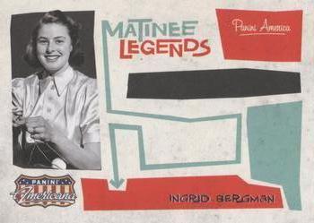 2011 Panini Americana - Matinee Legends #4 Ingrid Bergman Front