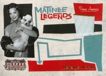 2011 Panini Americana - Matinee Legends Material #10 Natalie Wood Front