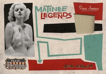 2011 Panini Americana - Matinee Legends Material #17 Jean Harlow Front