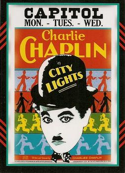 2011 Panini Americana - Movie Posters Material #17 Charlie Chaplin Front