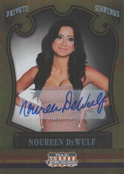 2011 Panini Americana - Private Signings #49 Noureen DeWulf Front