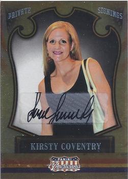 2011 Panini Americana - Private Signings #80 Kirsty Coventry Front
