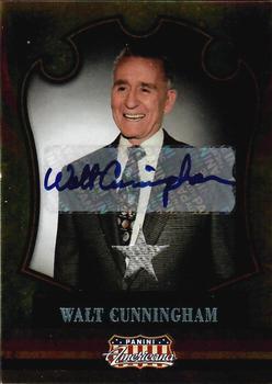 2011 Panini Americana - Private Stars Signature Material #93 Walt Cunningham Front