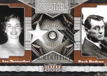 2011 Panini Americana Retail - Co-Stars Material Golden Era #4 Lee Meriwether / Rock Hudson Front