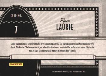 2011 Panini Americana Retail - Screen Gems #7 Piper Laurie Back
