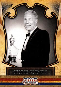 2011 Panini Americana Retail - Silver Proofs #67 George Kennedy Front