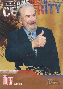 2009 Topps American Heritage - American Celebrities #AC5 Rip Torn Front