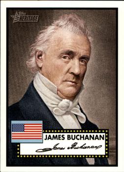 2009 Topps American Heritage - American Presidents #AP15 James Buchanan Front