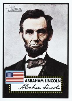 2009 Topps American Heritage - American Presidents #AP16 Abraham Lincoln Front