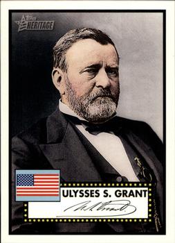 2009 Topps American Heritage - American Presidents #AP18 Ulysses S. Grant Front