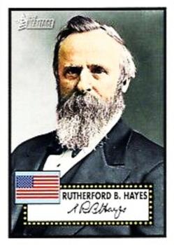 2009 Topps American Heritage - American Presidents #AP19 Rutherford B. Hayes Front