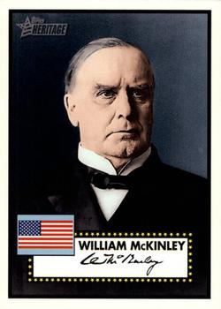 2009 Topps American Heritage - American Presidents #AP25 William McKinley Front