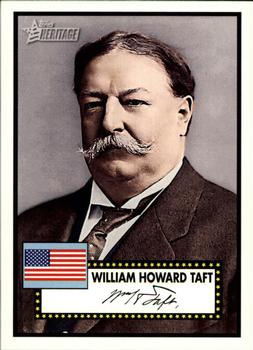 2009 Topps American Heritage - American Presidents #AP27 William Howard Taft Front