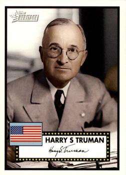 2009 Topps American Heritage - American Presidents #AP33 Harry S. Truman Front