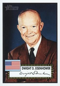 2009 Topps American Heritage - American Presidents #AP34 Dwight D. Eisenhower Front
