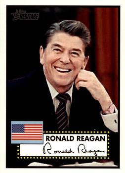 2009 Topps American Heritage - American Presidents #AP40 Ronald Reagan Front