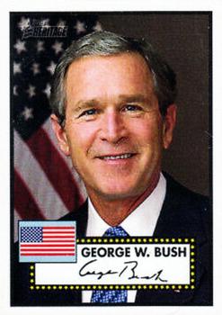 2009 Topps American Heritage - American Presidents #AP43 George W. Bush Front