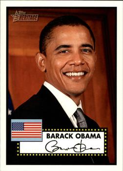 2009 Topps American Heritage - American Presidents #AP44 Barack Obama Front