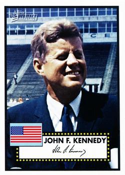 2009 Topps American Heritage - American Presidents #AP35 John F. Kennedy Front
