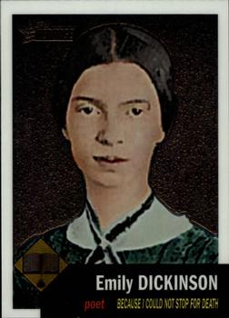 2009 Topps American Heritage - Chrome #C6 Emily Dickinson Front