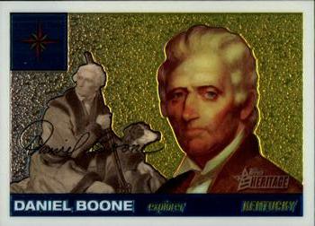 2009 Topps American Heritage - Chrome #C14 Daniel Boone Front