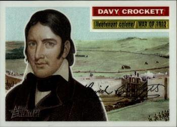 2009 Topps American Heritage - Chrome #C22 Davy Crockett Front