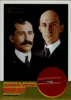 2009 Topps American Heritage - Chrome #C42 Orville Wright / Wilbur Wright Front