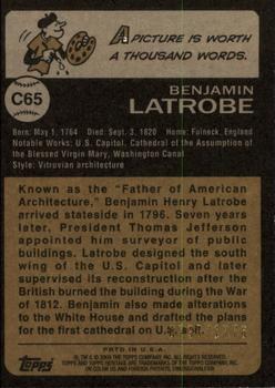 2009 Topps American Heritage - Chrome #C65 Benjamin Latrobe Back