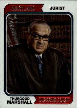 2009 Topps American Heritage - Chrome #C78 Thurgood Marshall Front
