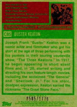 2009 Topps American Heritage - Chrome #C85 Buster Keaton Back