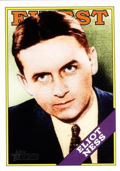 2009 Topps American Heritage Heroes #41 Eliot Ness Front