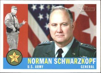 2009 Topps American Heritage Heroes #4 Norman Schwarzkopf Front