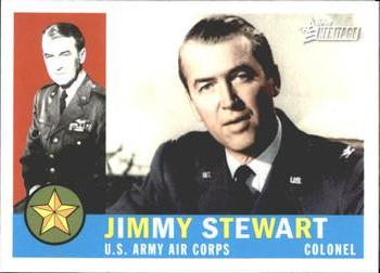 2009 Topps American Heritage Heroes #10 Jimmy Stewart Front