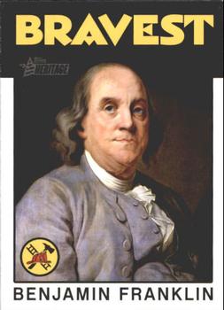 2009 Topps American Heritage Heroes #31 Benjamin Franklin Front