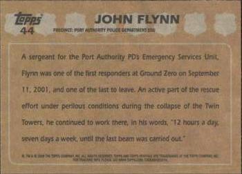 2009 Topps American Heritage Heroes #44 John Flynn Back