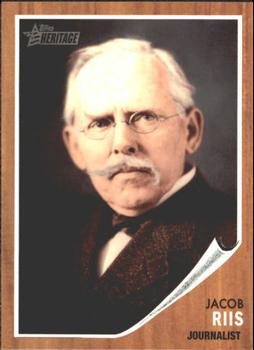 2009 Topps American Heritage Heroes #91 Jacob Riis Front