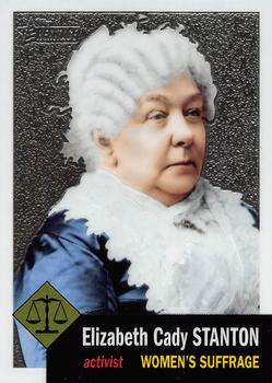 2009 Topps American Heritage Heroes - Chrome #C21 Elizabeth Cady Stanton Front