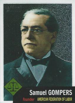 2009 Topps American Heritage Heroes - Chrome #C30 Samuel Gompers Front