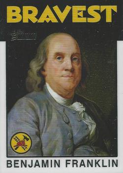 2009 Topps American Heritage Heroes - Chrome #C31 Benjamin Franklin Front