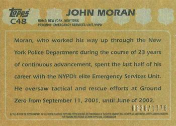 2009 Topps American Heritage Heroes - Chrome #C48 John Moran Back