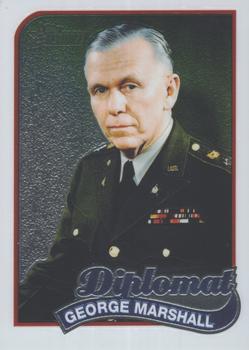 2009 Topps American Heritage Heroes - Chrome #C82 George Marshall Front