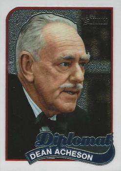 2009 Topps American Heritage Heroes - Chrome #C90 Dean Acheson Front