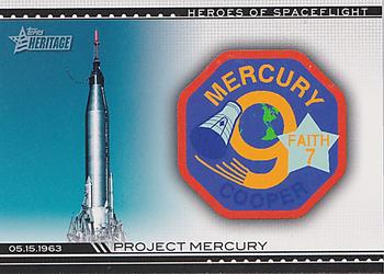 2009 Topps American Heritage Heroes - Heroes of Spaceflight #HSF-6 Faith 7 Front
