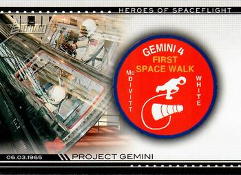 2009 Topps American Heritage Heroes - Heroes of Spaceflight #HSF-8 Gemini IV Front
